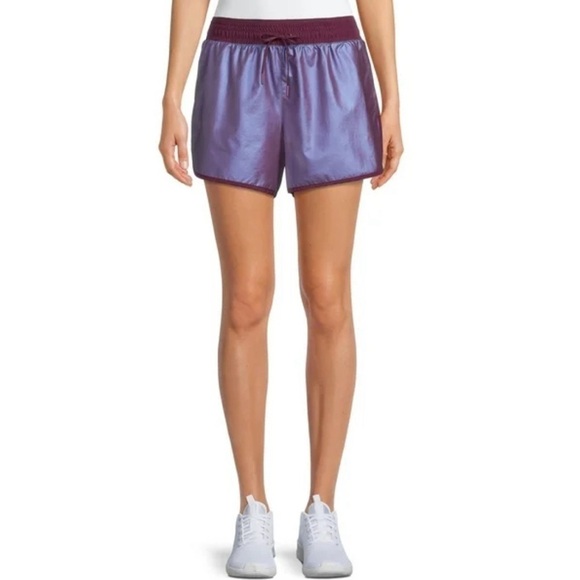 Avia Women's Shine Shorts Purple Size XXL (20) - Picture 2 of 6